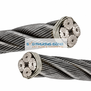 Cáp chống xoắn ( cáp khoan) 4x39ws+FC