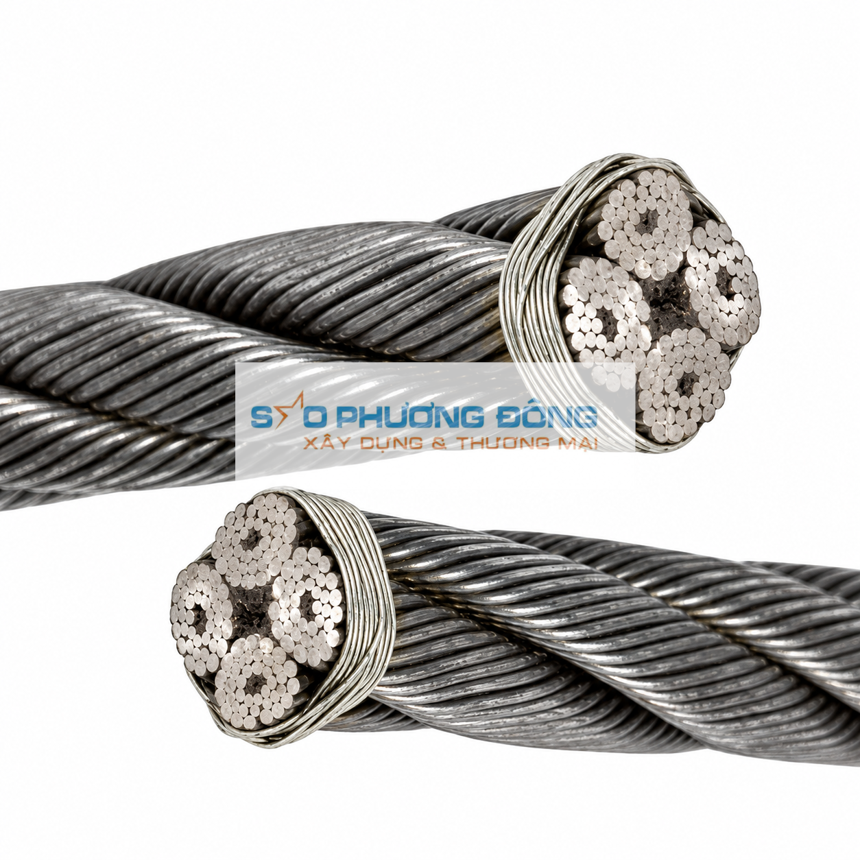 Cáp chống xoắn ( cáp khoan) 4x39ws+FC